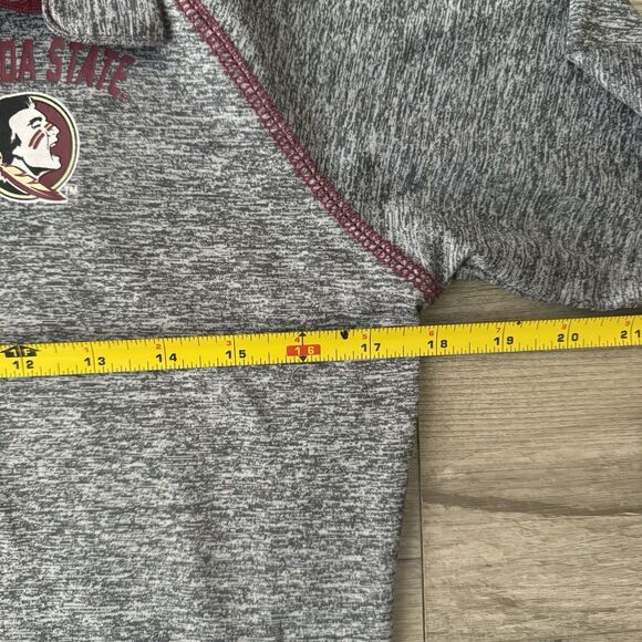 Florida State Seminoles Performance 1/4 Zip Pullover Women’s Medium Football - Picture 3 of 4